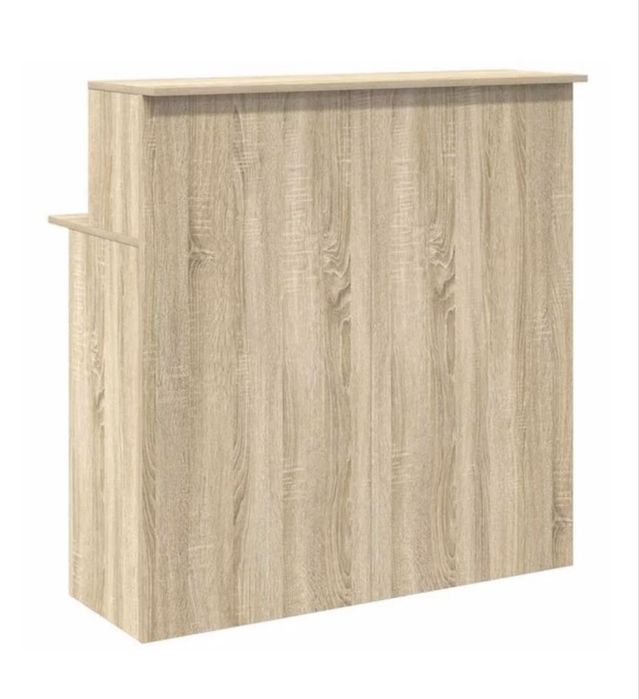 Balcão de Receção vidaXL – Carvalho Sonoma – Desmontado