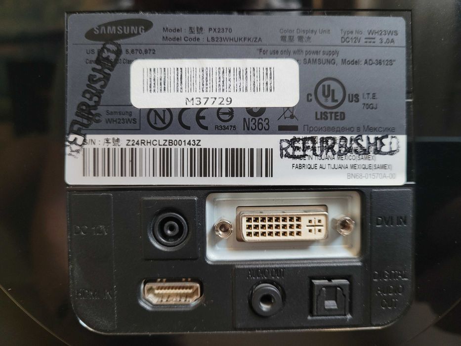 Монітор 23" Samsung SyncMaster PX2370 (1920x1080 Full HD, LED)