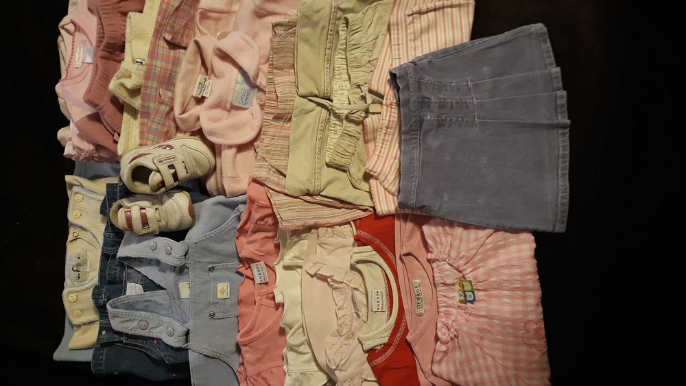 Ciuszki dla dziewczynki rozm. 68-86 cm