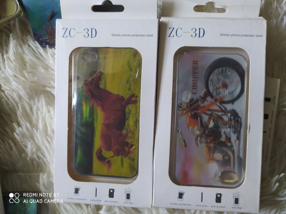 Etui plecki ZC -3D 4G / 4 S 21 sztuk