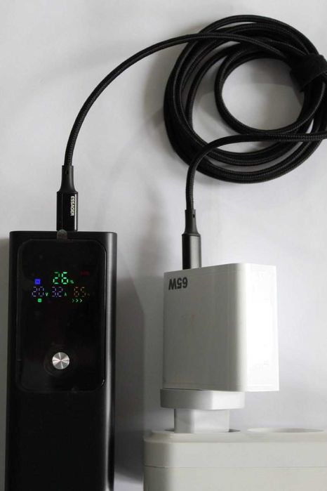 Зарядний пристрій блок живленя 20V 65W швидка зарядка смартфон ноутбук