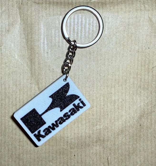 Porta Chaves Matricula de Moto Personalizado Impresso em 3D - Ficheiro