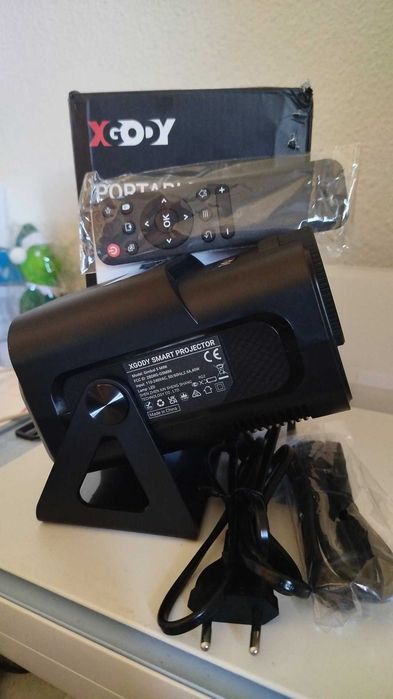 Projetor XGODY Gimbal 5 Mini Android 11 WiFi 6 Bluetooth