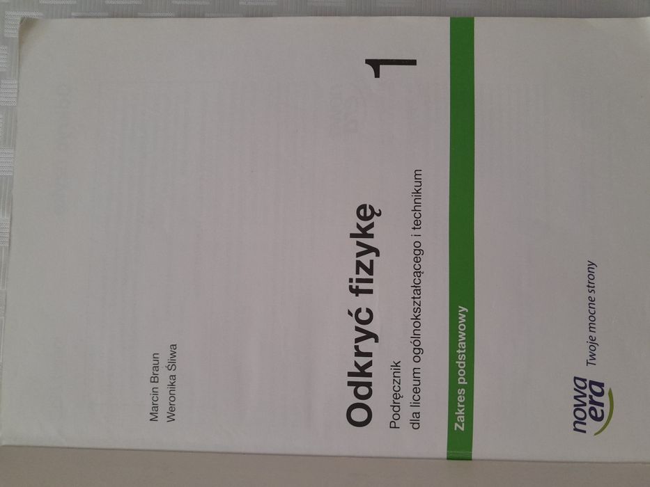 Książka do fizyki