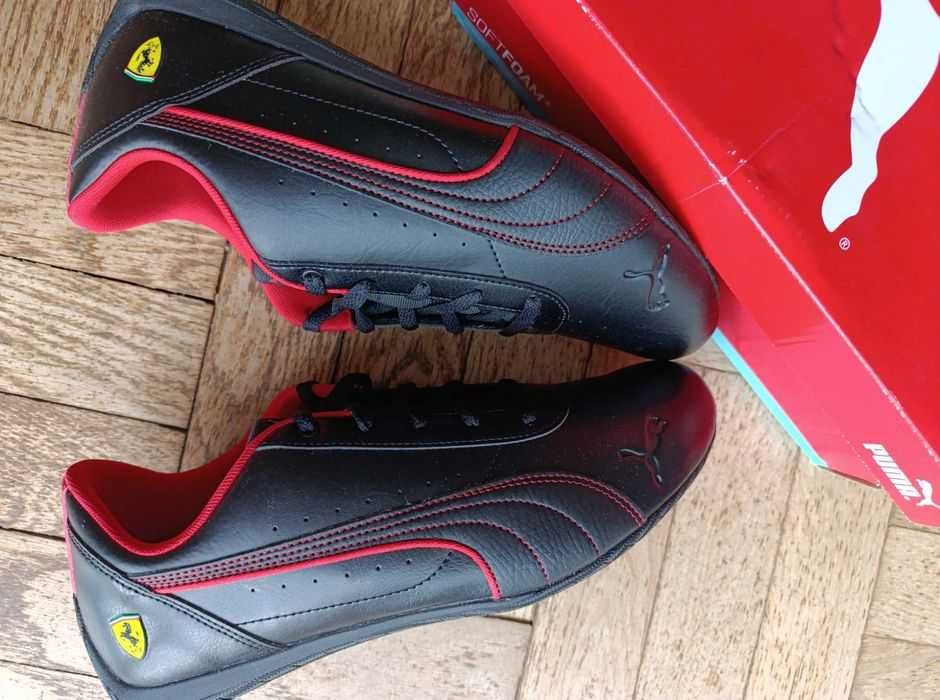 Puma Ferrari Buty Męskie Czarne Motorsport  rozmiar 10 44,5 11 29cm