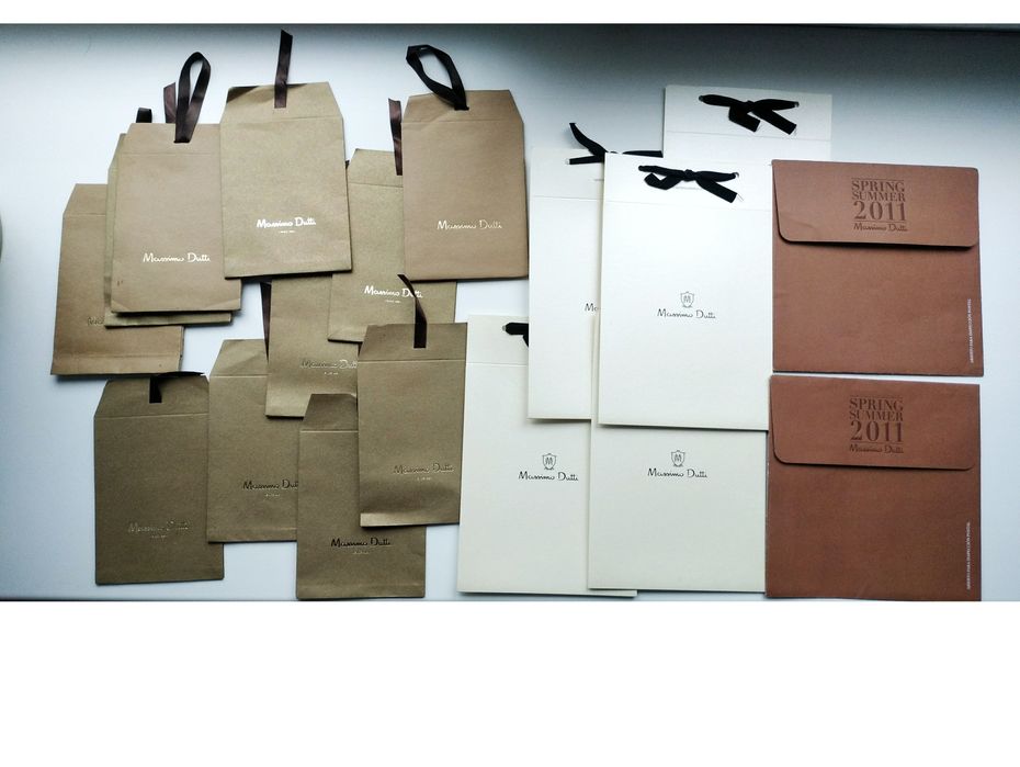 Massimo Dutti конверти бумажные подарочные упаковка пакування папірове