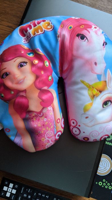 Poduszka na szyję podróżna dla dziecka Rogal