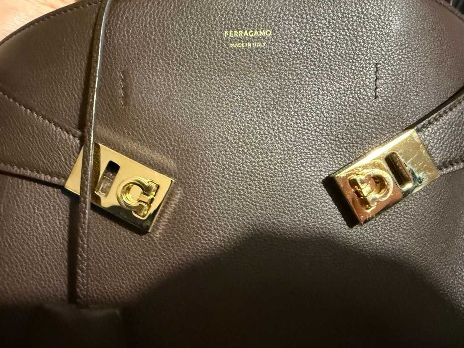 A wonderful, elegant bag from the Italian brand Ferragamo.