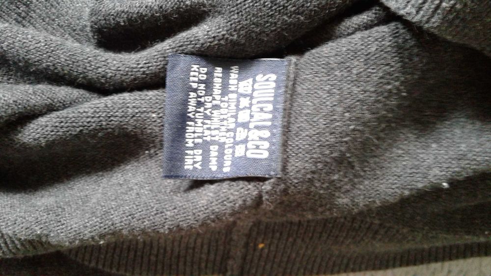Sweter męski młodzieżowy SoulCal roz M 100% bawełna