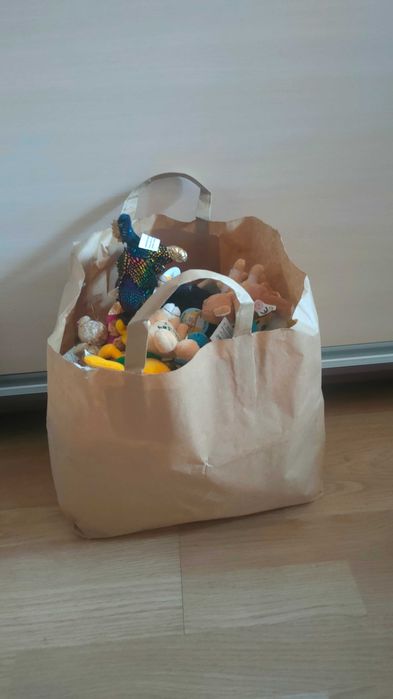 Torba małych maskotek (dużo nowych z metkami)