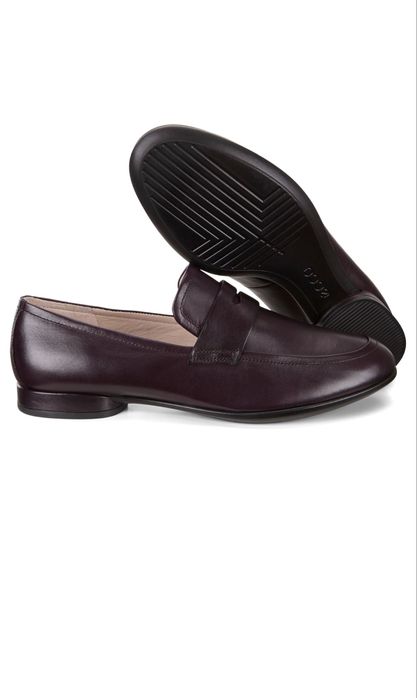 Лофери ecco туфлі