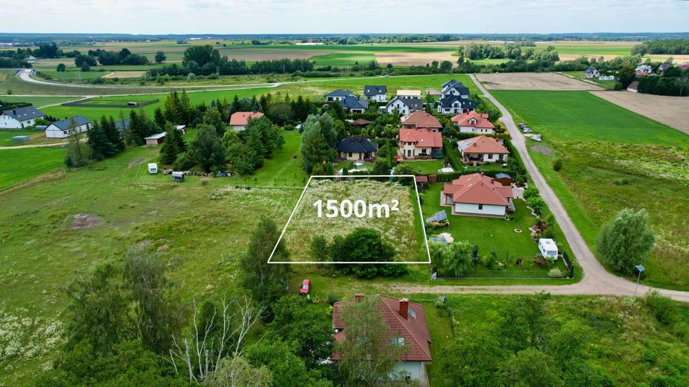 Duża działka 1500 m² w świetnej lokalizacji - Widok 2