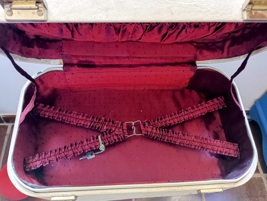 Mala de viagem vintage anos 60