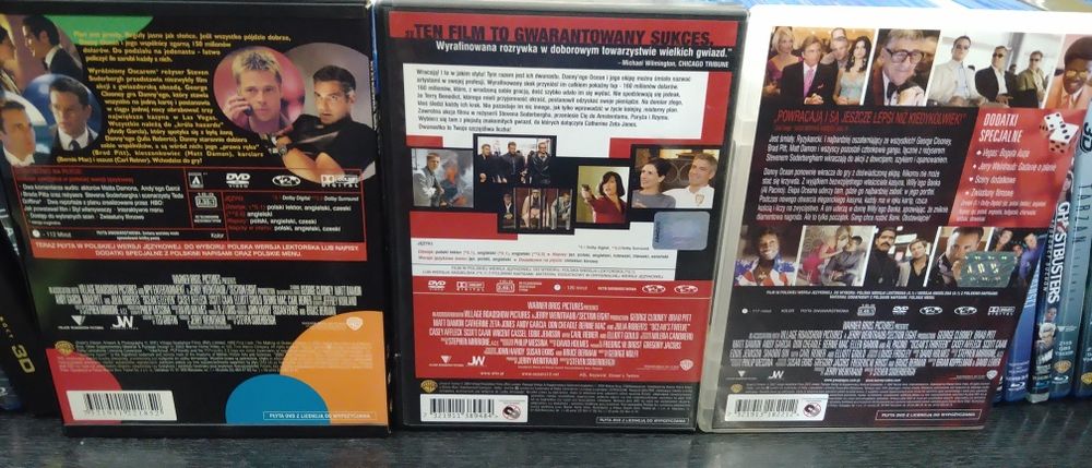 Ocean's Eleven Twelve Thirteen dvd