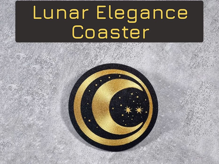 Elegância Lunar Porta-Copos