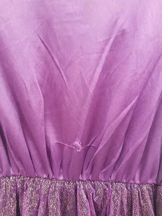 Sukienka przebranie Anna Kraina Lodu rozmiar 128 134 cm. GP034