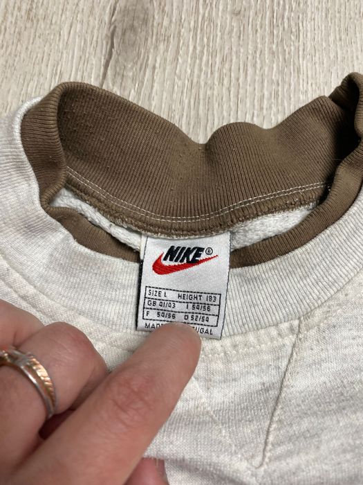 Вінтажний світшот nike usa 90s, розмір m-l
