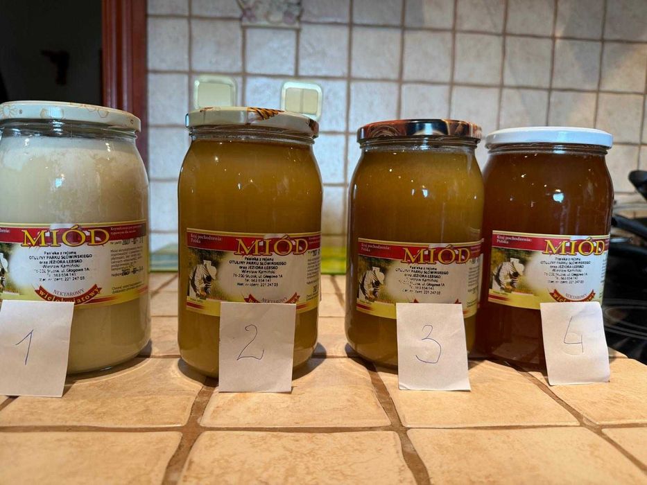 miód polski z sezonu 2026 pasieka z numerem weterynaryjnym 100% naturalny