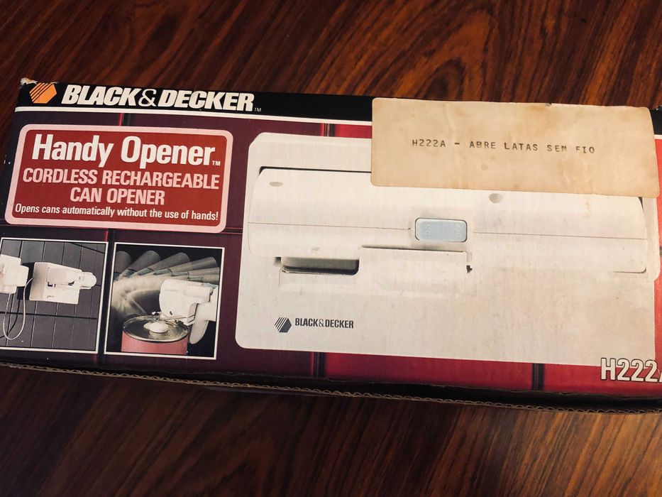 Abre-latas Eléctrico Black & Decker