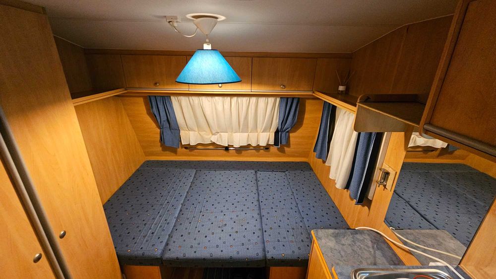 Caravana + Estrutura Coberta  -  Pronto a Usar!