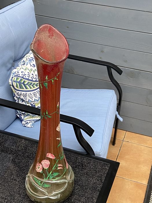 wazon ręcznie malowany