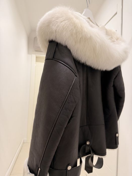 Дубленка авиатор натуральная