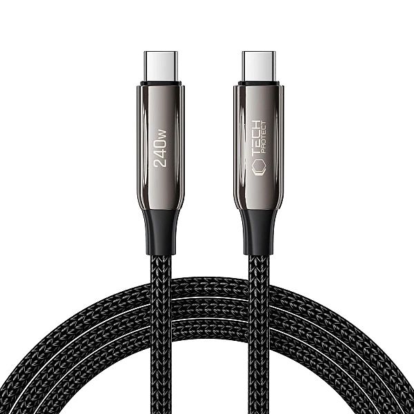 Kabel Tech-Protect UB10T Ultraboost USB-C PD240W/QC4.0/200 cm - czarny