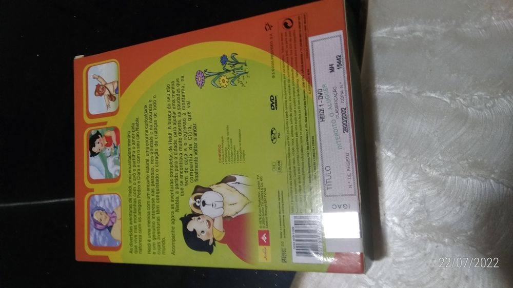 Heidi Serie Completa DVD Box Luxo