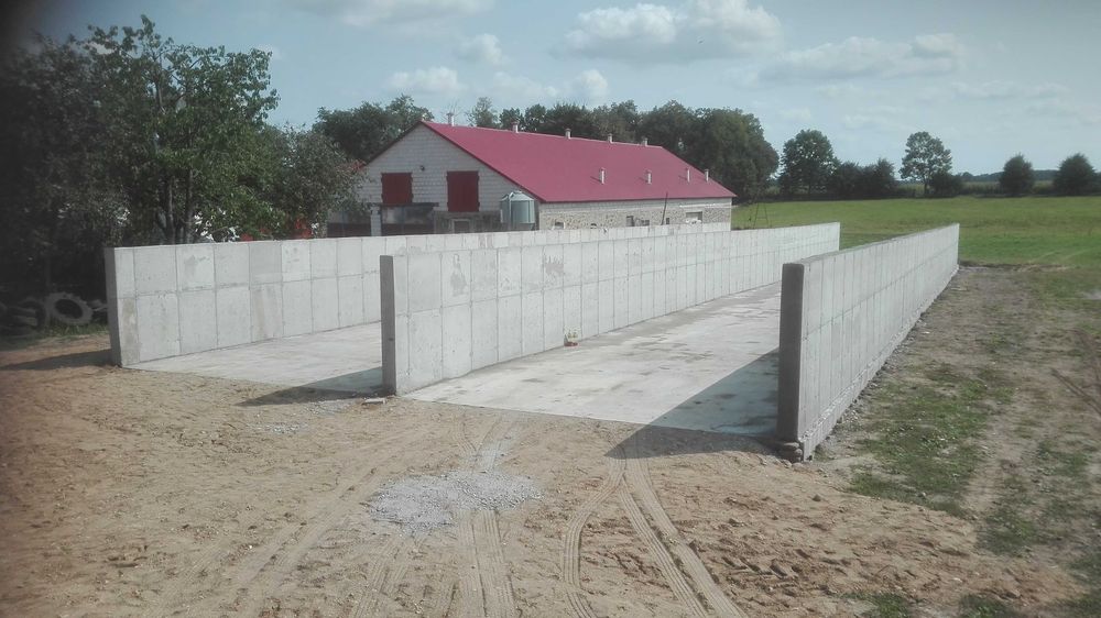 szalunki ścienne tekko wynajem z montażem / silos /szambo/fundamenty