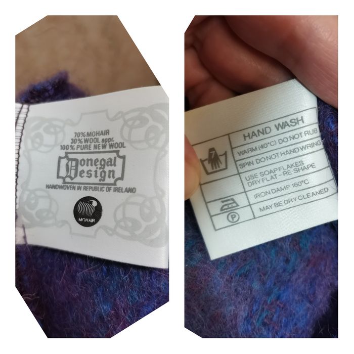 Мохеровая шапка Donegal Mohair