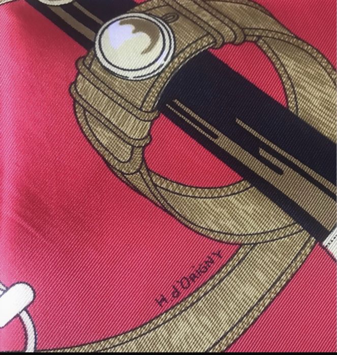 Lenço Hermès ,Eperon D’or