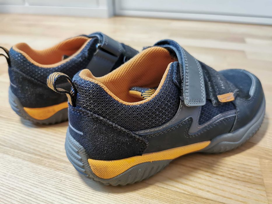 Superfit Sneakersy Superfit Grau/Orange ROZMIAR 33