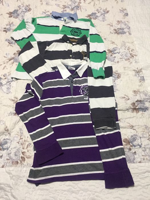 Рубашка поло с длинными рукавами