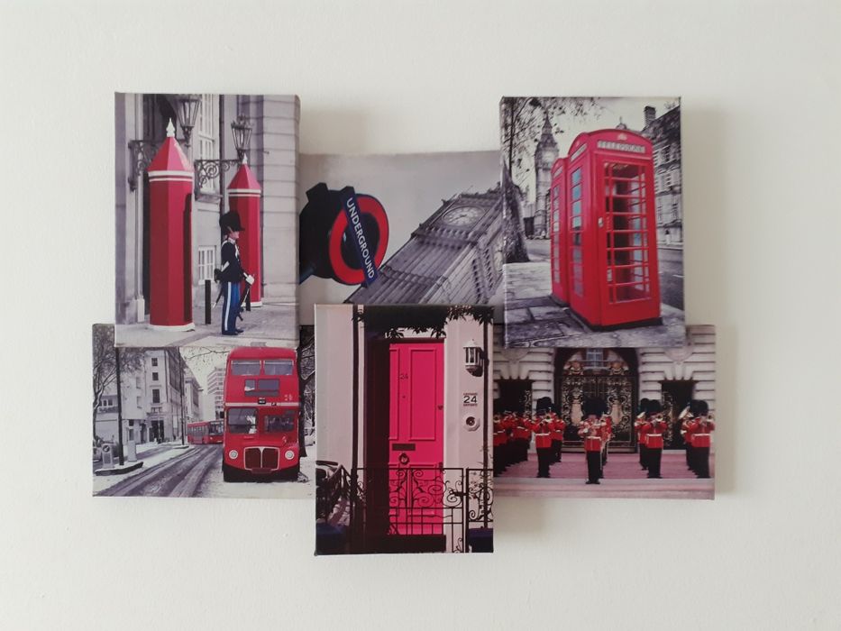 Vendo vários quadros de cidades64737844528131122