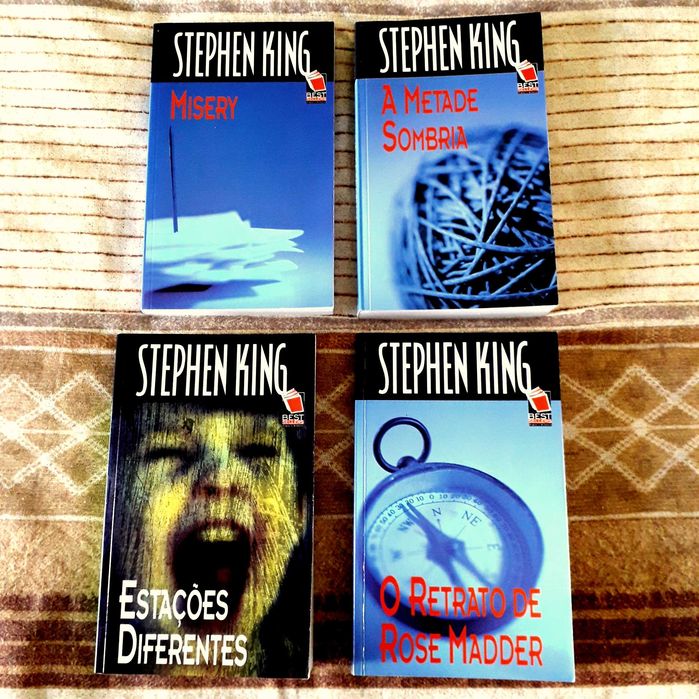 Stephen King - USADOS excelentes da "Temas & Debates"  -  VENDA POR LOTES