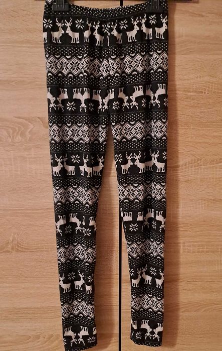 Spodnie / legginsy dziewczęce / rozmiar XS
