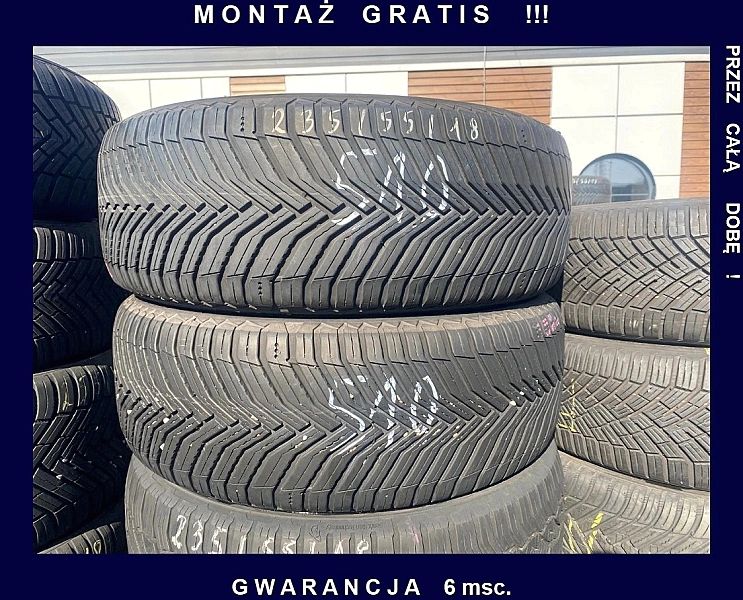 235/55/18 Michelin CrossClimate_6mm_2szt_(510)