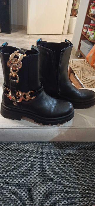 Buty botki nowe czarne