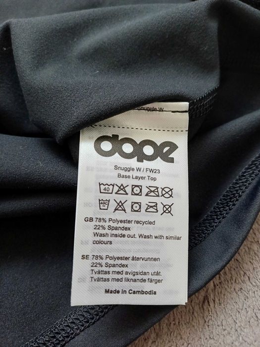 Dope Snuggle damska bluza termiczna z długim rękawem rozmiar M