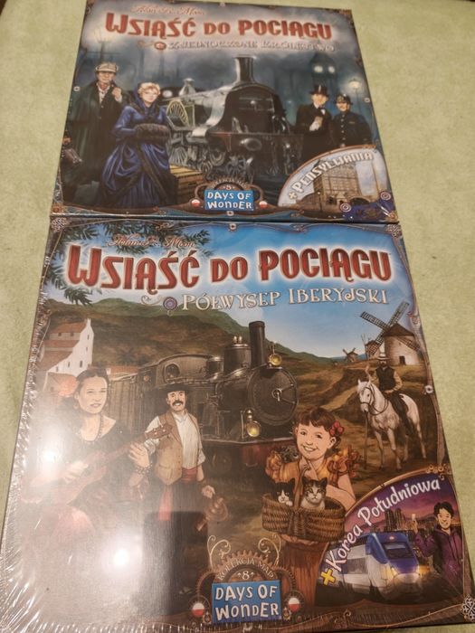 Wsiąść do pociągu Zjednoczone Królestwo + półwysep iberyjski