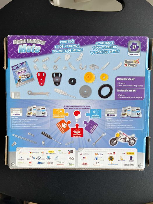 Conjunto de Construção : Moto Metal Building (Science 4 You)