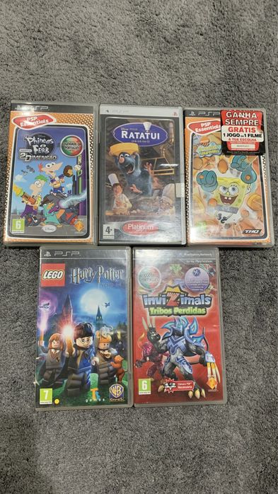 Jogos PSP seminovos