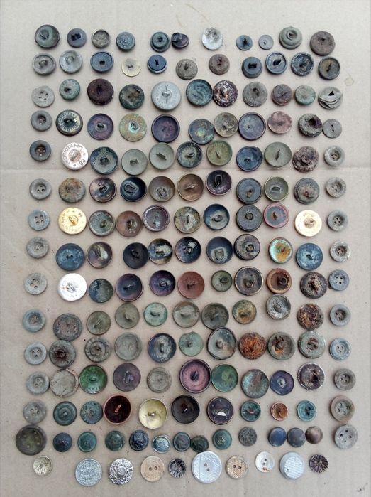 Гудзики РІА, Гудзики СССР, Гудзики Вермахт 170 штук