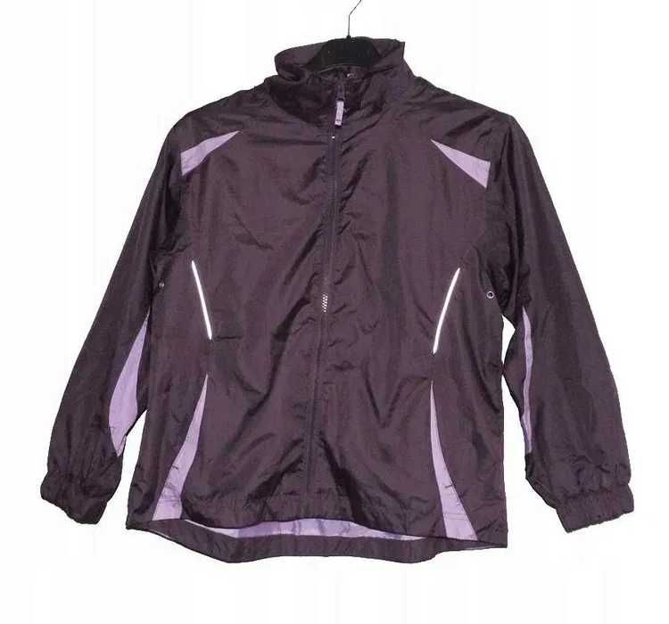 Wodoodporna kurtka na podszewce z kapturem rozmiar 140 | 76E