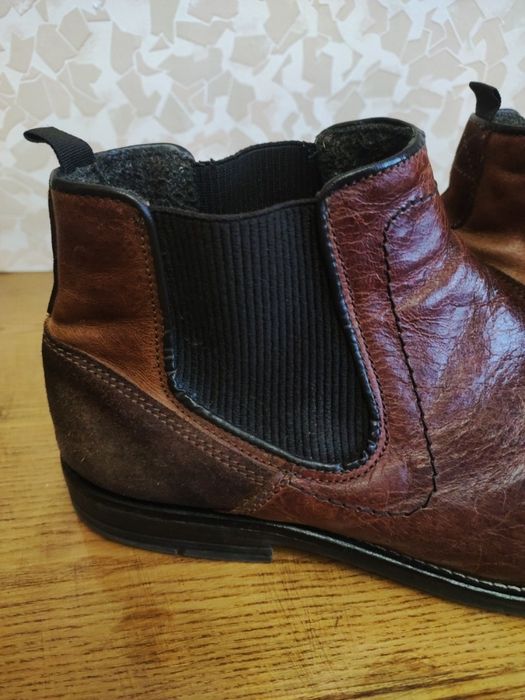 Черевики чоловічі  шкіряні челсі Oliver Jacob , оригінал.