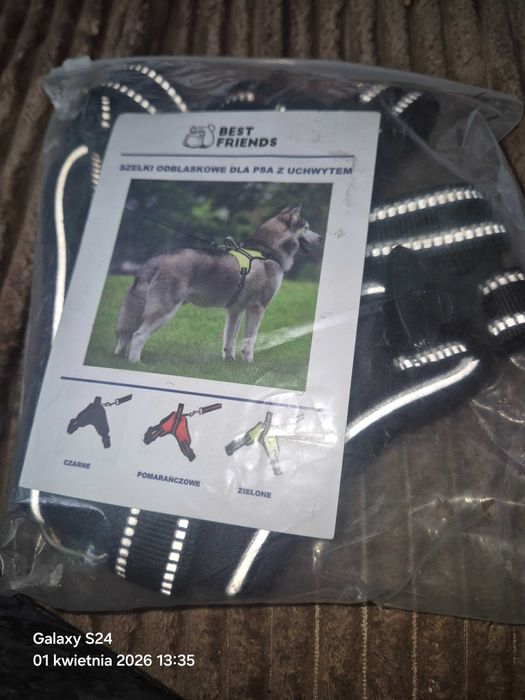 Nowe szelki do psa