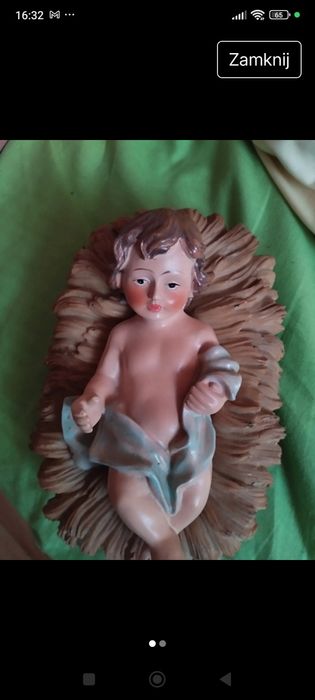 Figurka dzieciątka Jezus.