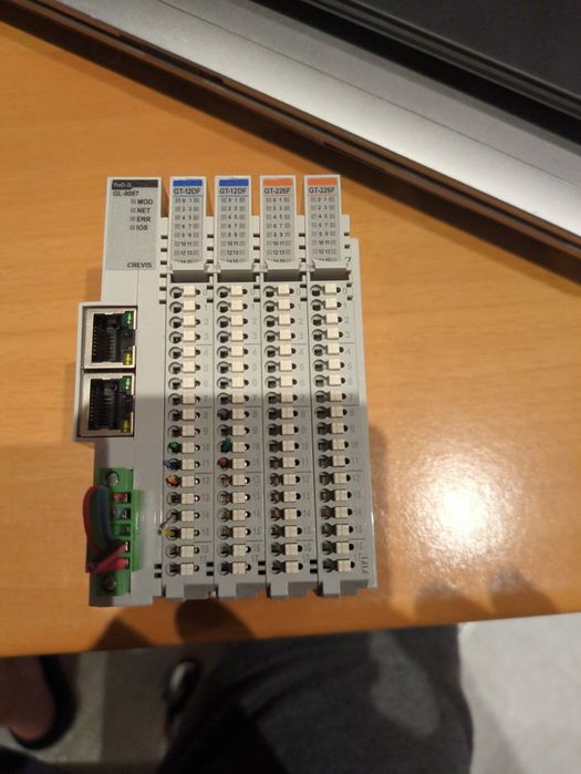 Módulo profinet com cartas de entradas digitais e saidas