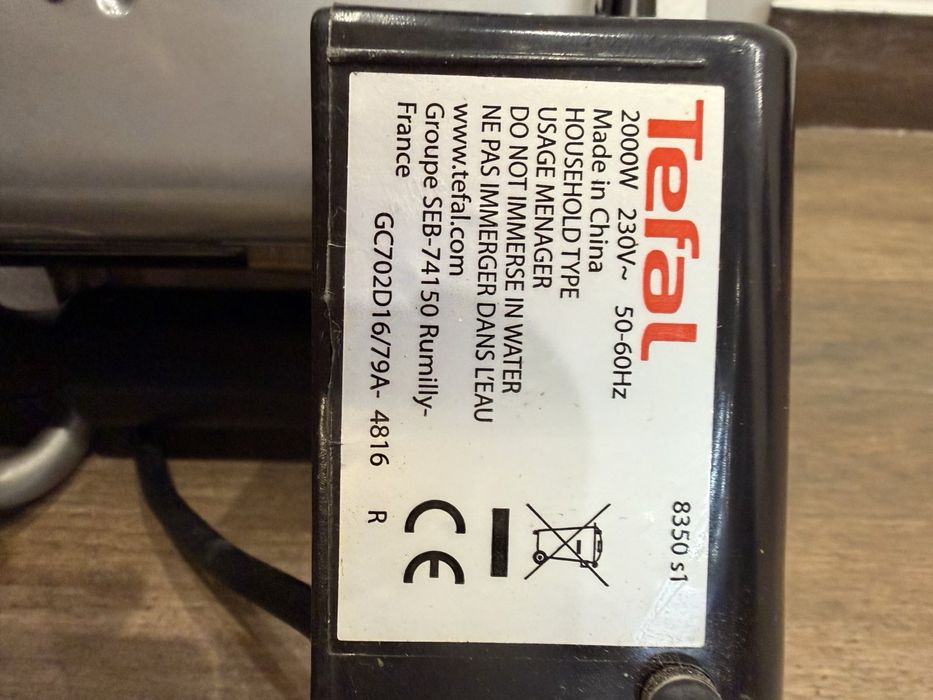 Гриль Tefal OptiGrill GC702D16
