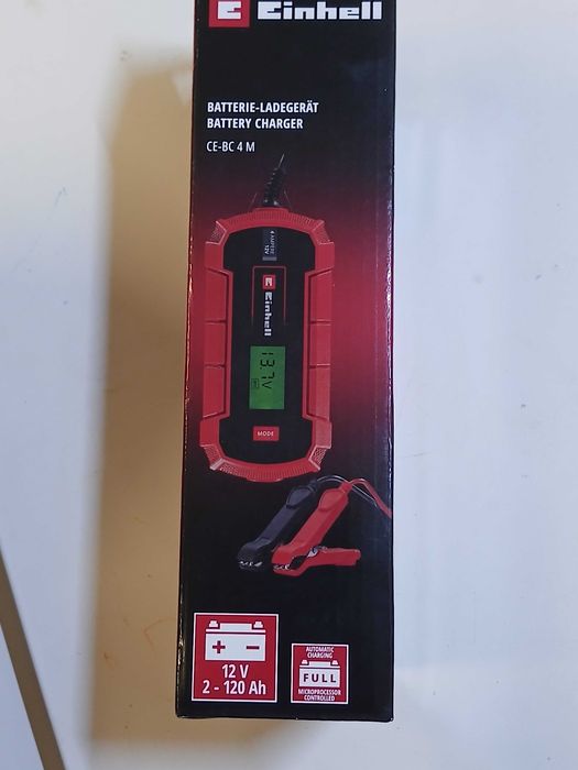 Carregador de baterias 12v einhell